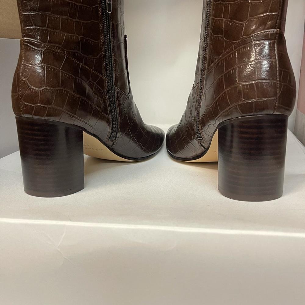 BNIB Marc Fisher Secalm Revela3 Boots Dk Brown - Picture 11 of 16